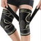 Knee Compression Sleeve For Arthritis Copper Knee Braces With Strap For Knee Pain Women And Men 6