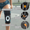 3D Knitted Knee Sleeve For Men Women Hinged Patella Support For Arthritis Meniscus Tear Pain Relie 1
