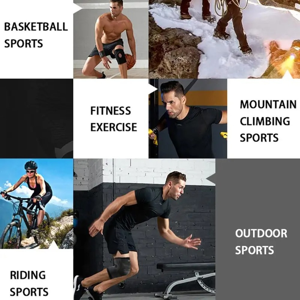 Sport Kneepad For Joint Pain Relief Adjustable Orthopedic Knee Brace With Meniscus Guard 5