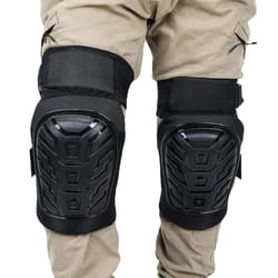 heavy duty foam padding gel construction knee pads, professional knee pads for work with strong double straps