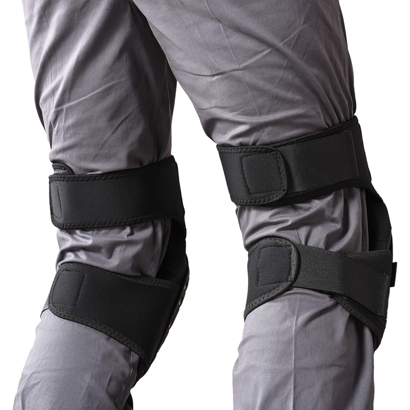 Heavy Duty Foam Padding Gel Construction Knee Pads Professional Knee Pads For Work With Strong Doub 3