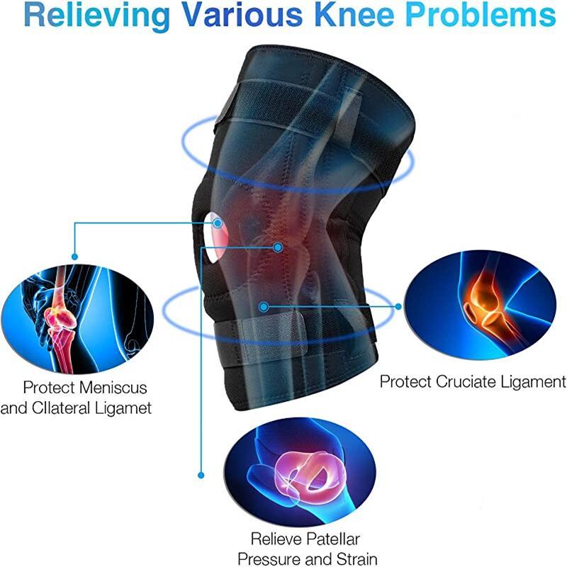 Arthritis Knee Brace For Knee Pain With Patella Gel Pad Stabilizers For Meniscus Injury Support 3