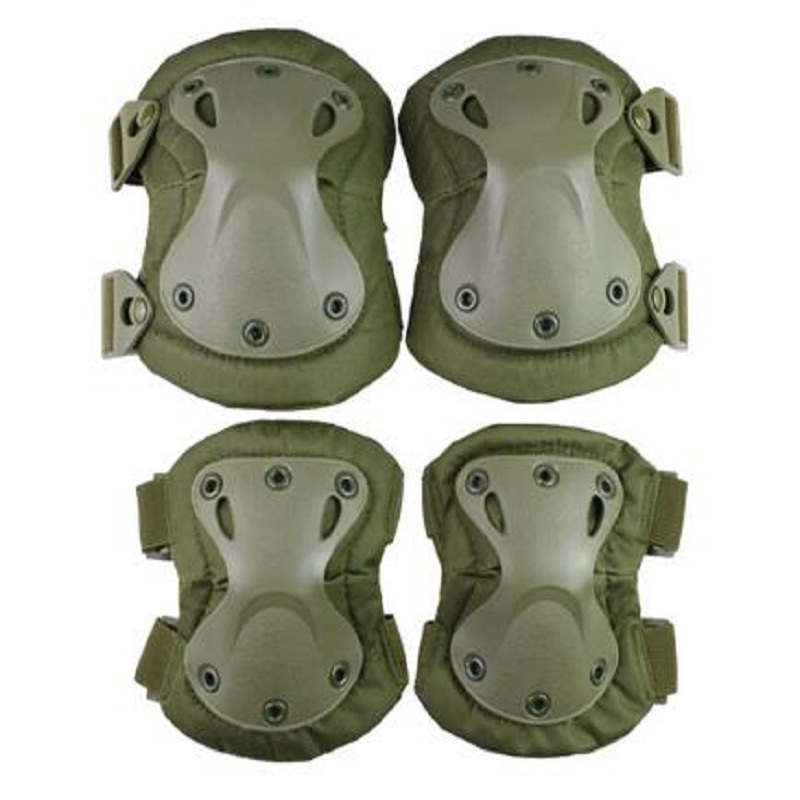 Military Knee And Elbow Pads Tactical Kneecap Protector For Army Airsoft Outdoor Sports Working Hun 0