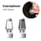 Hexagon Head Oil Roller Ball Scalp Applicator Hair Regrowth Styling Guide Massage Comb 1