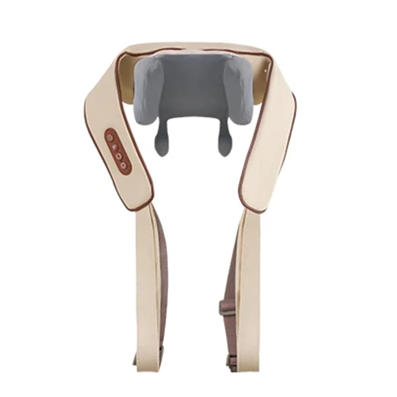 Neck Shoulder Massager Shawl, Bionic 3-Level Kneading Massager for Muscles, Neck, Waist, Leg Relief