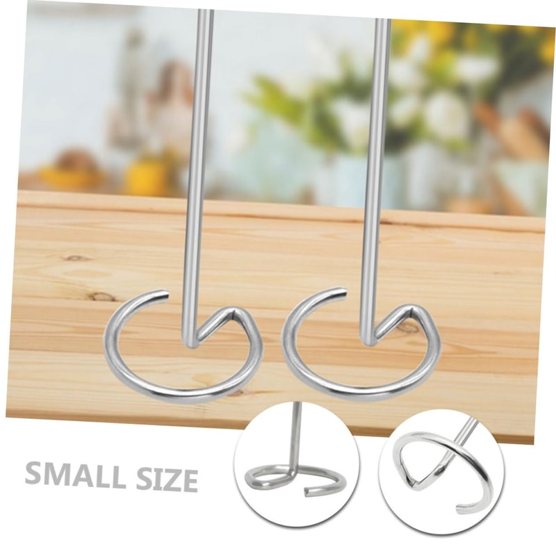 Air Fryer Oven Vertical Grill Skewer Food Grade 304 Stainless Steel Special Baking Needle Accessori 1