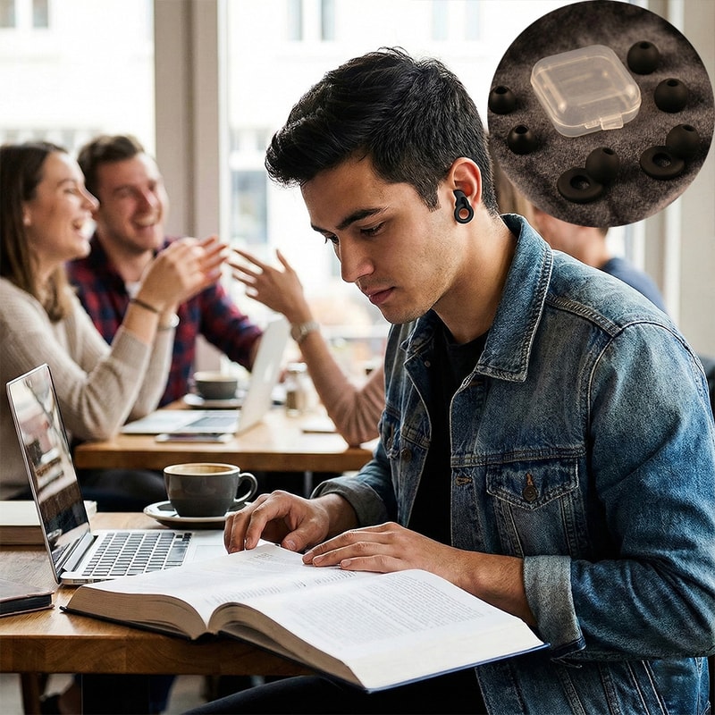 Swimming Earplugs Antinoise Soundproof Antislip Sleep Earplugs For Surfing Noise Blocking Ear Prote 1