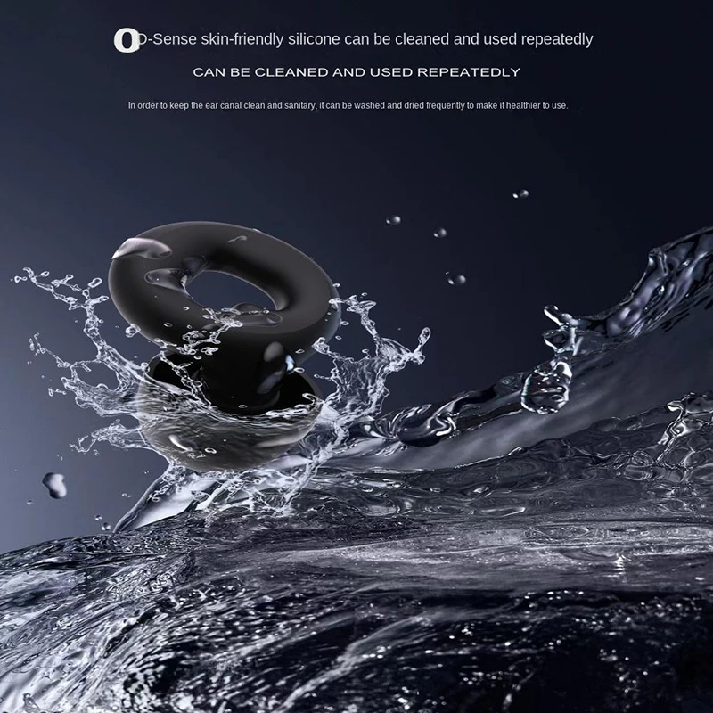 Swimming Earplugs Antinoise Soundproof Antislip Sleep Earplugs For Surfing Noise Blocking Ear Prote 2