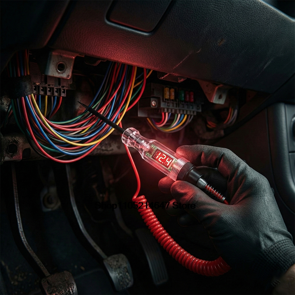 Auto Car Diagnostic Probe Car Truck Voltage Circuit Tester Electric Measuring Pen Test Pen Repair T 2