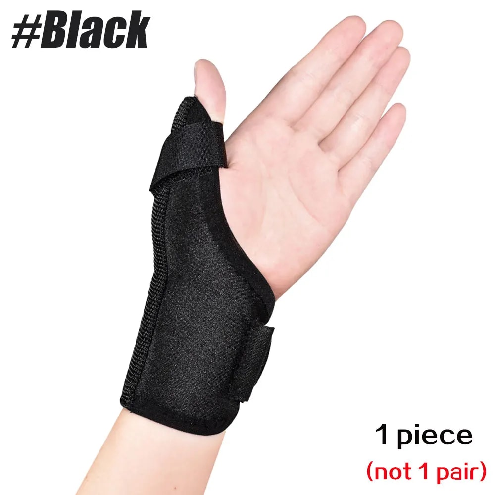 Thumb Spica Support Brace, Trigger Thumb Splint for Pain, Arthritis, Tendonitis, Sprains for Right & Left Hand