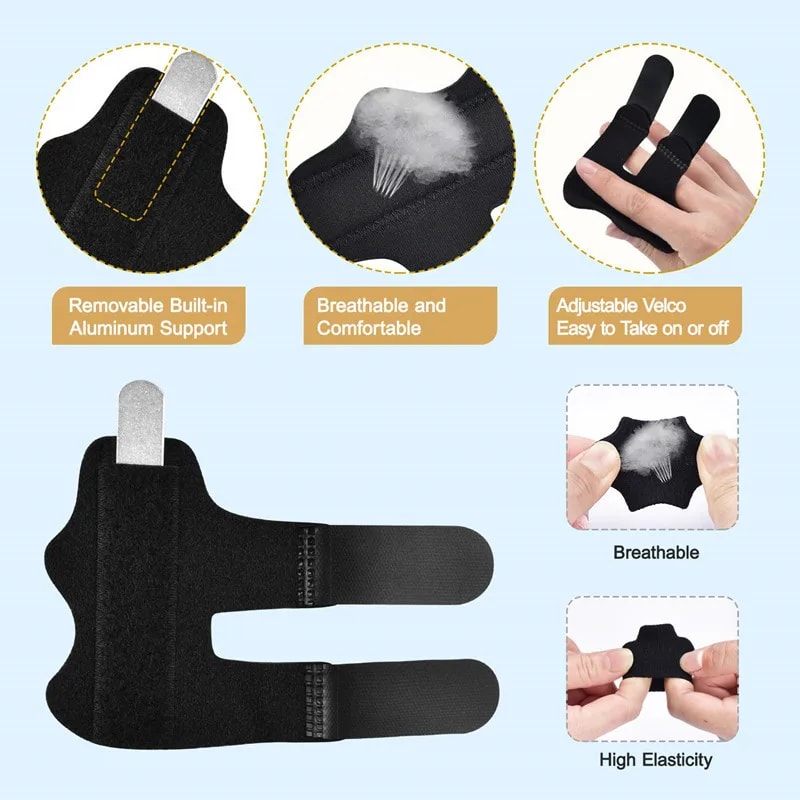 Finger Stabilizer Splint For Broken Fingers Arthritis Pain Trigger Finger Support Brace 1