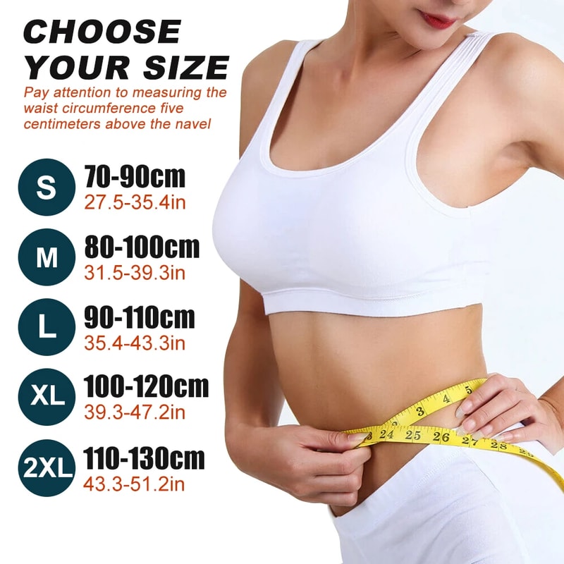 Thermal Magnetic Therapy Tourmaline, Self-heating Lumbar Support Belt for Sciatica Pain Relief