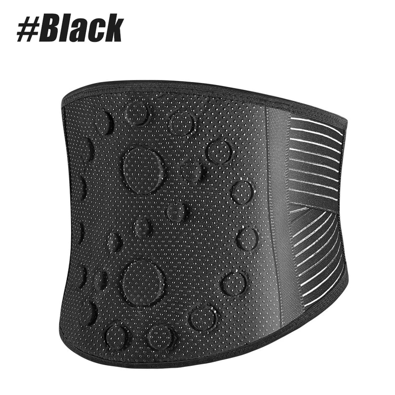 Thermal Magnetic Therapy Tourmaline, Self-heating Lumbar Support Belt for Sciatica Pain Relief