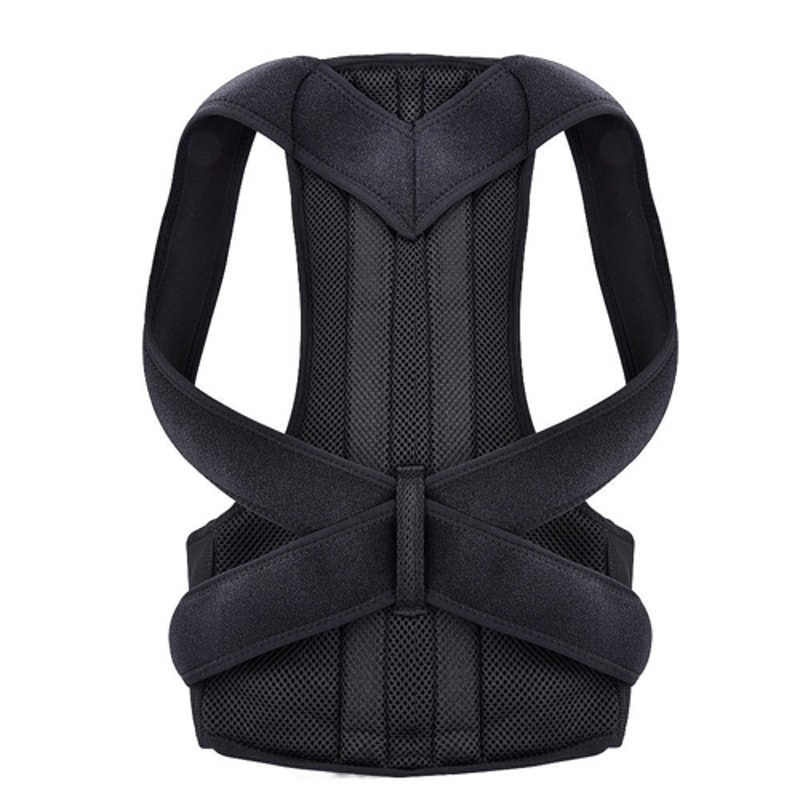 Posture Corrector With Medical Alloy Bar Neoprene Back Brace For Shoulder And Spine Support 7