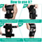 Knee Support With Side Stabilizers Hinged Knee Brace Adjustable For Knee Pain Arthritis Relief 5