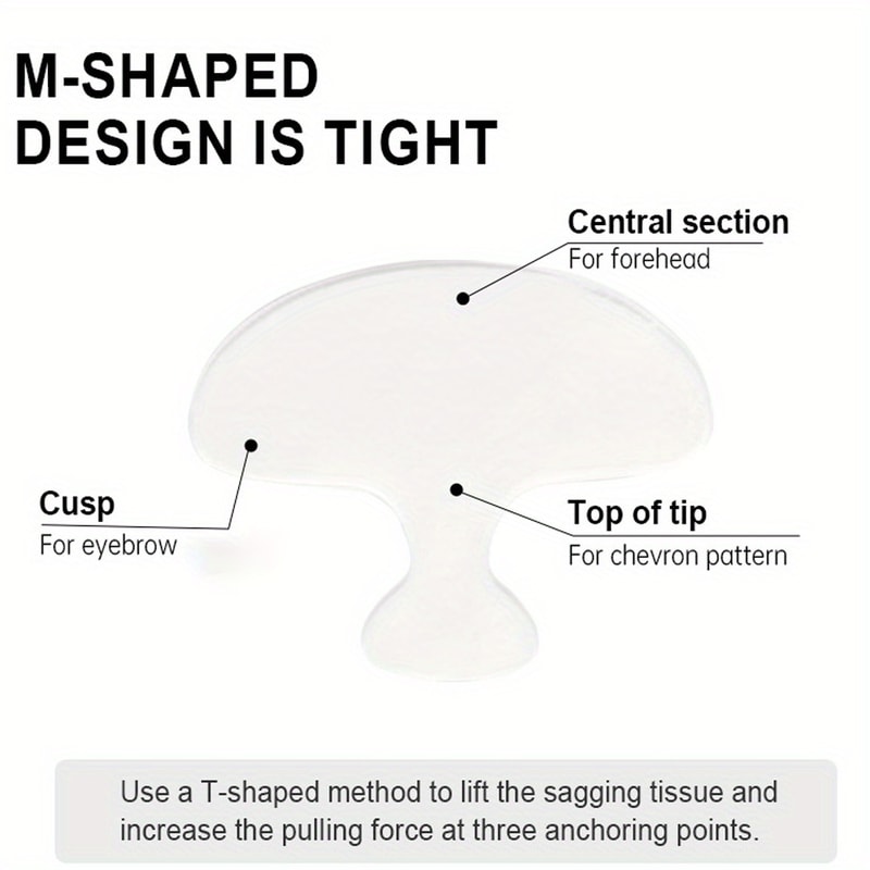 Reusable Silicone Wrinkle Patches For Face Forehead Under Eye Smile Lines Wrinkle Reduction For Wom 1