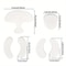 Reusable Silicone Wrinkle Patches For Face Forehead Under Eye Smile Lines Wrinkle Reduction For Wom 3