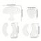 AntiWrinkle Sticker Pad Reusable Silicone Skin Lifting Tool For Face Forehead Neck 3