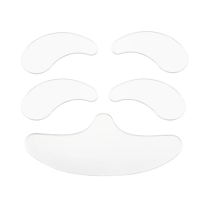 Silicone Wrinkle Removal Sticker Pad Reusable AntiRimpel Patches For Face Neck Forehead Care 5