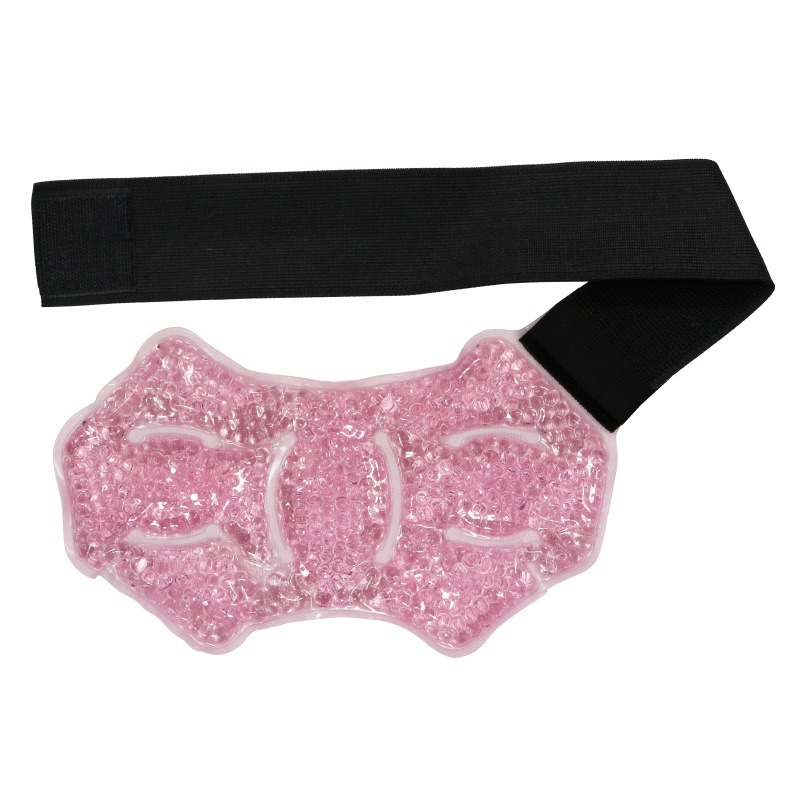 Gel Bead Ice Pack for Ankle Foot, Ankle Support Wrap, Sport Foot Ice Compress Wrap for Hand Care