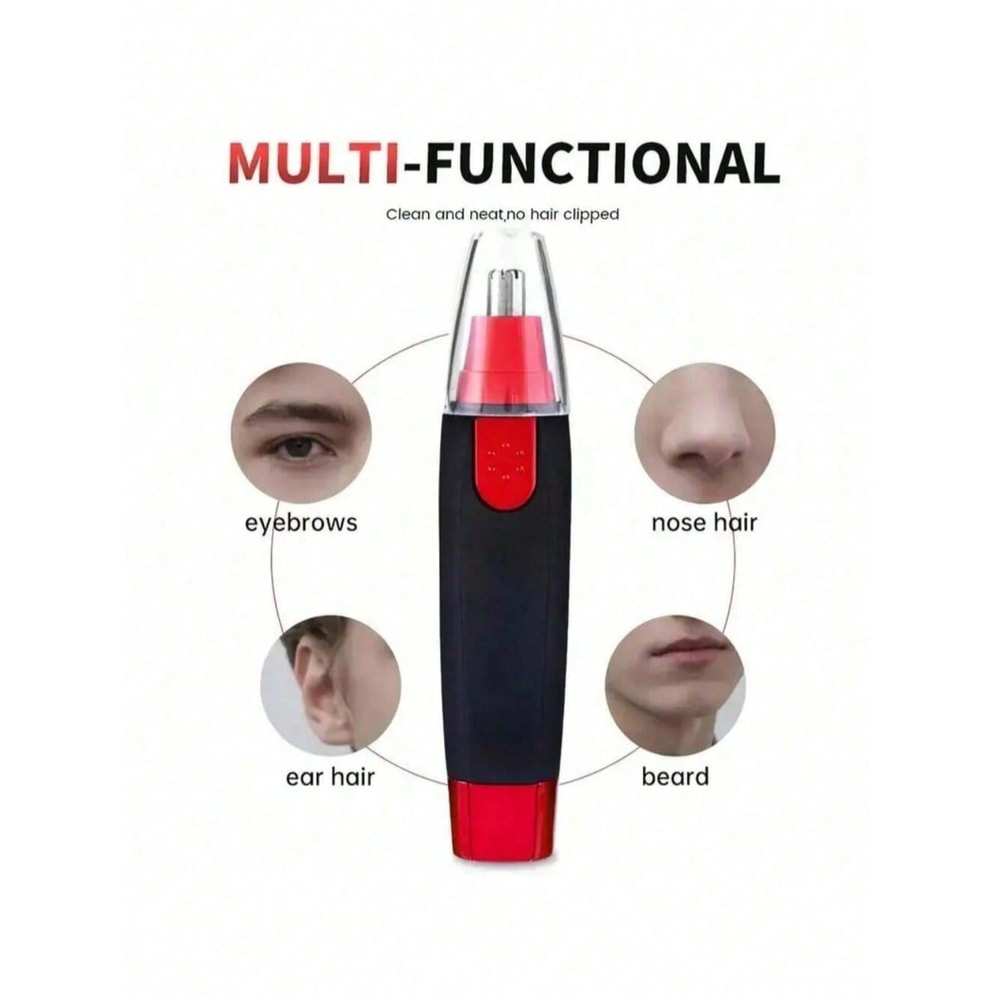 Professional Painless Nose And Ear Hair Trimmer Electric Waterproof Stainless Steel For Women And M 2
