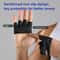 FourFinger Workout Gloves Unisex Adjustable Weightlifting Gloves With NonSlip Grip For Fitness Trai 2