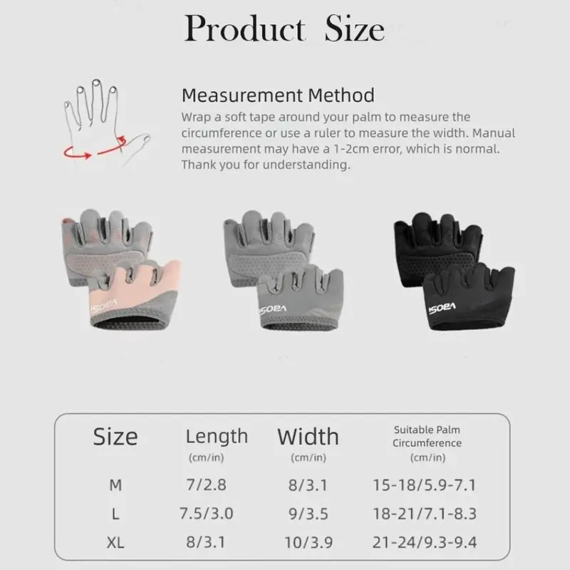 FourFinger Workout Gloves Unisex Adjustable Weightlifting Gloves With NonSlip Grip For Fitness Trai 4