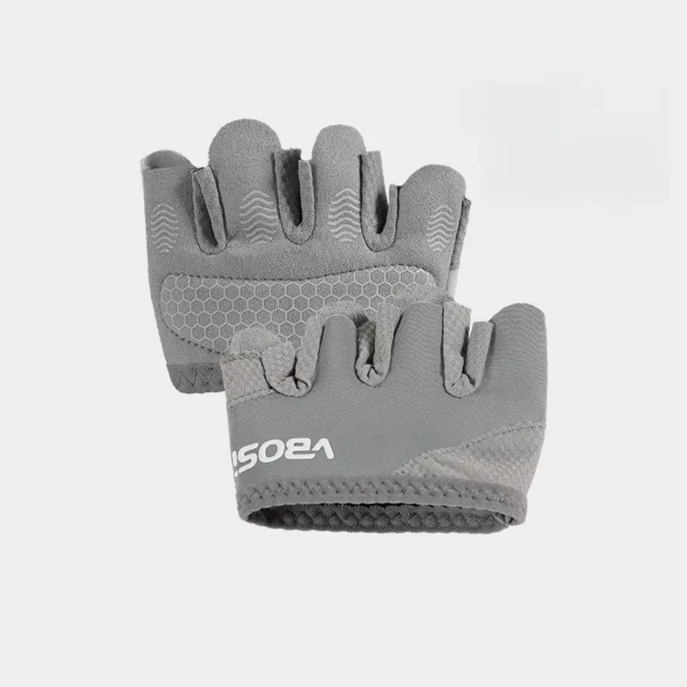 FourFinger Workout Gloves Unisex Adjustable Weightlifting Gloves With NonSlip Grip For Fitness Trai 8