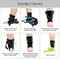 Ankle Splint Stabilizer With Side Stabilizers For Sprained Ankle Ankle Brace Support For Tendonitis 2