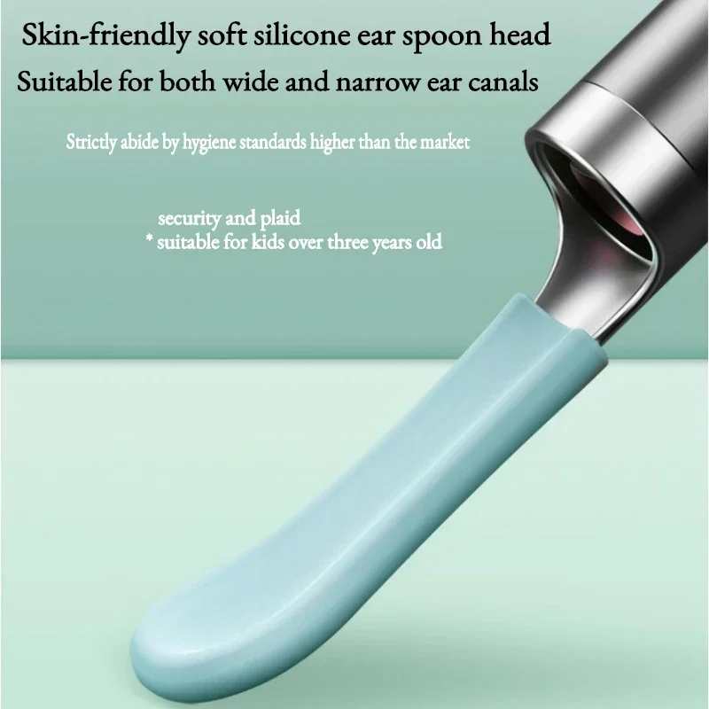 Safe Silicone Ear Cleaner For Kids And Adults Wireless Ear Wax Removal Tool With Camera 5