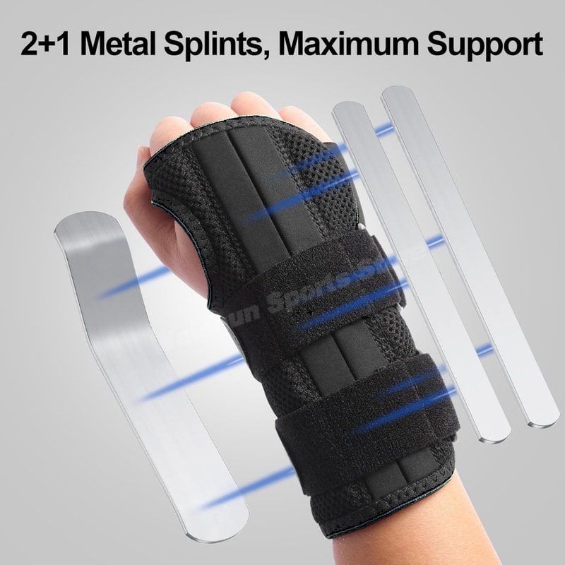 Carpal Tunnel Wrist Guard Compression Hand Brace For Arthritis Relief Orthopedic Splint 1