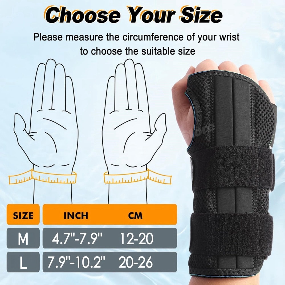 Carpal Tunnel Wrist Guard Compression Hand Brace For Arthritis Relief Orthopedic Splint 3