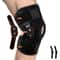 Adjustable Knee Support Brace, Hinged Wrap for Pain Relief, Strains, Sprains, and Swelling