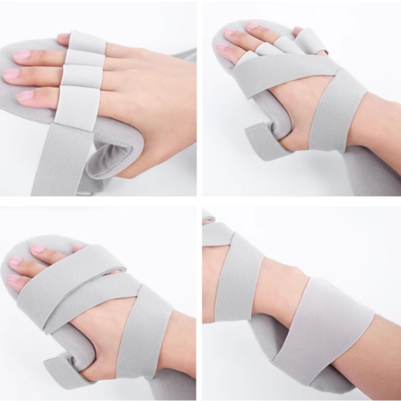 Orthopedic Wrist Rest Support Adjustable Stroke Hand Brace Arthritis Tendonitis Finger Splint 2