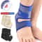 Compression Sleeve Ankle Support Brace With Silicone Heel Pad Relief For Sprains Foot Fatigue Plant 1