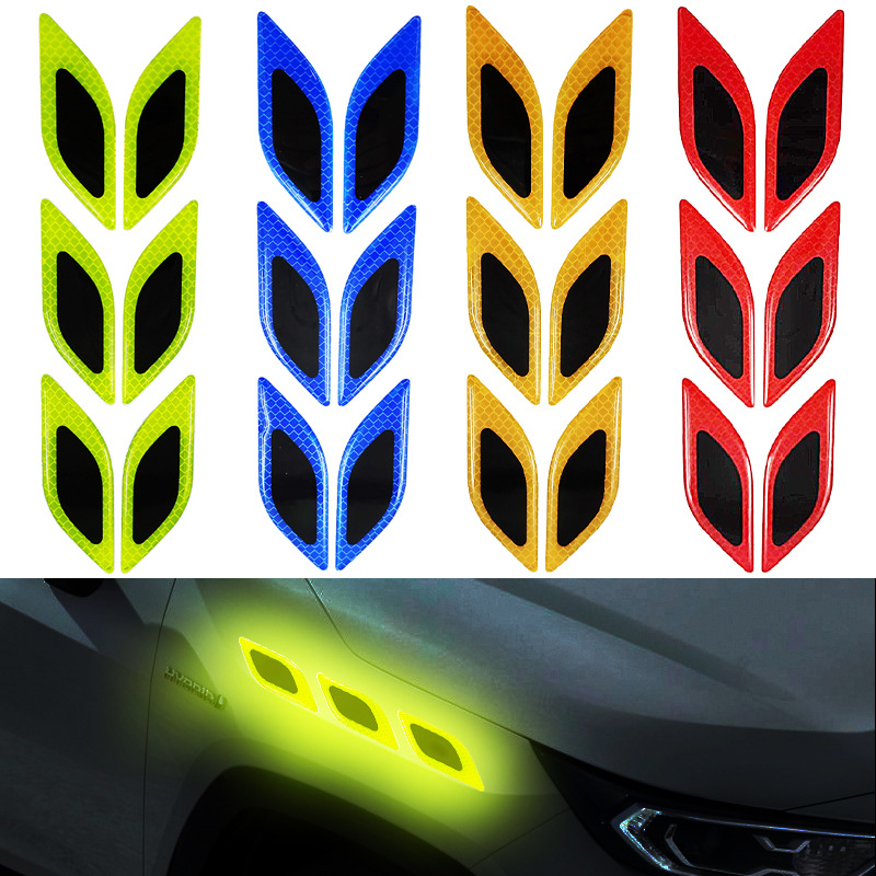 Warning Sticker For Moto Truck Car Reflective AntiScratch Auto Motor Exterior Decorative Accessorie 1