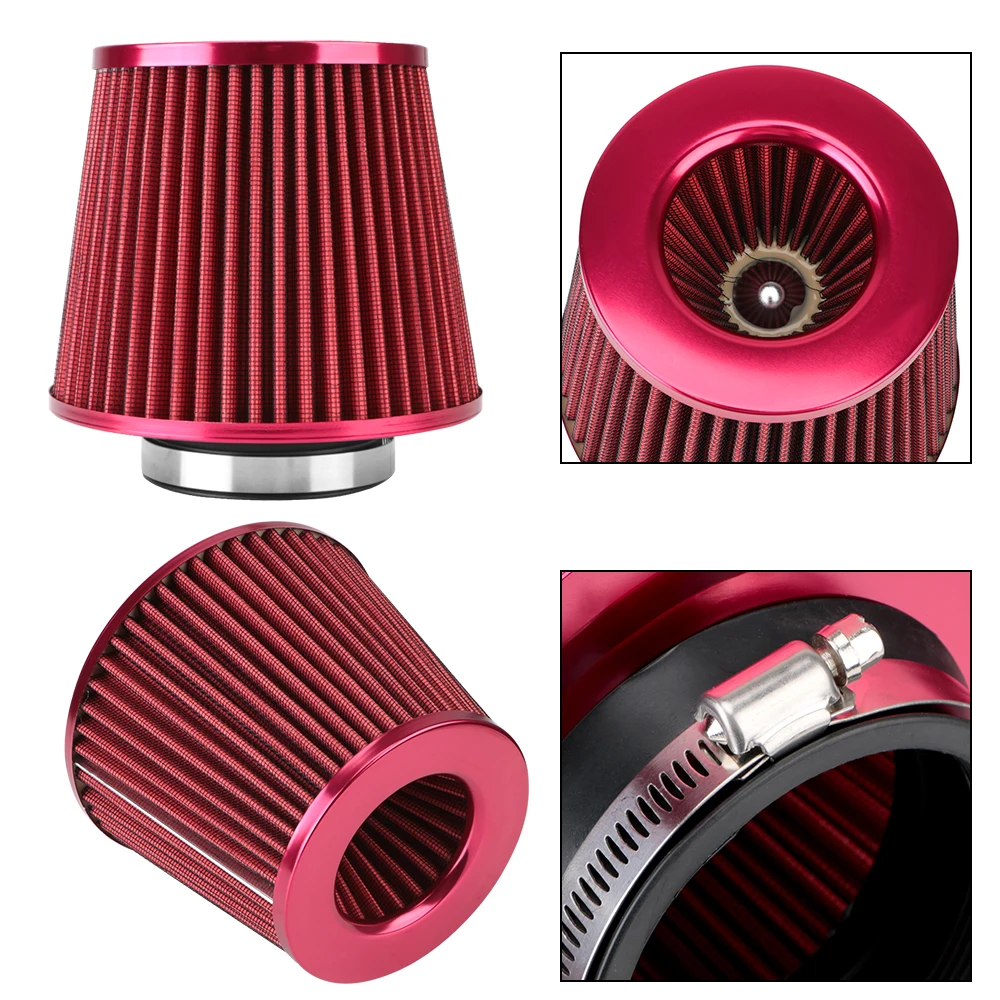 High Flow Performance Mushroom Head Air Filter Universal Replacement For Engine Tuning Car Modific 2