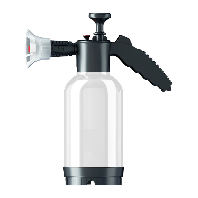Handheld Foam Sprayer High Pressure Pump Transparent Car Wash Cleaning Tool 5