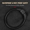 Reinforced Steel Cable Bike Lock 4Digit HighSecurity Combination For Bikes Scooters 1