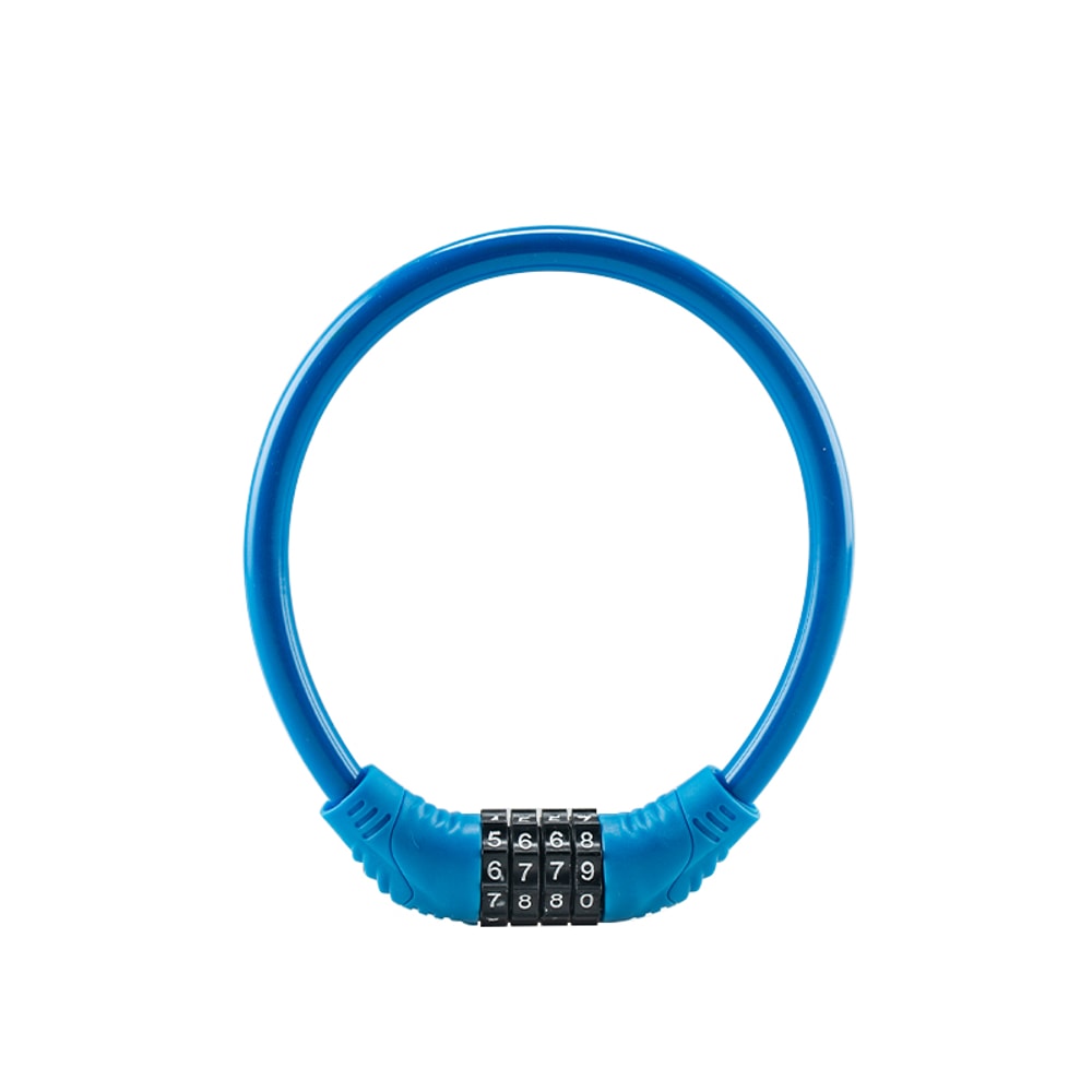 Reinforced Steel Cable Bike Lock 4Digit HighSecurity Combination For Bikes Scooters 6