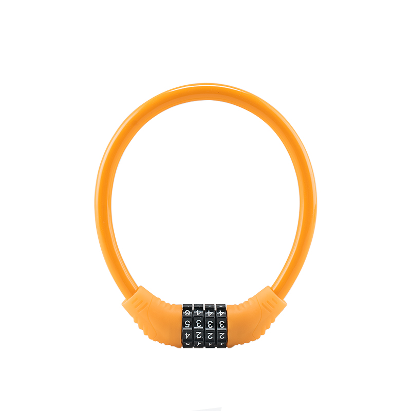 Reinforced Steel Cable Bike Lock 4Digit HighSecurity Combination For Bikes Scooters 7