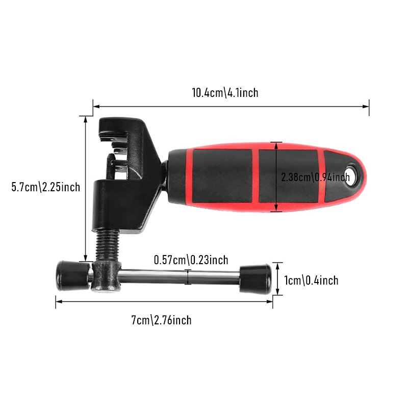 Bike Chains Extractor Cutter, Mini Bicycle Chain Pin Remover, Splitter Repair Tool