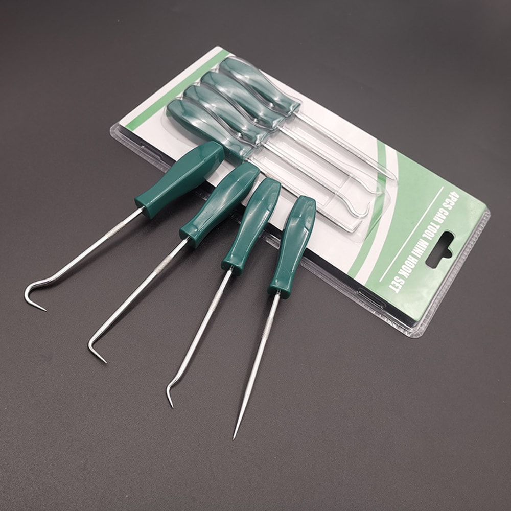 ORing Seal Gasket Puller Remover Car Oil Seal Screwdrivers Set Auto Repair Tools 4