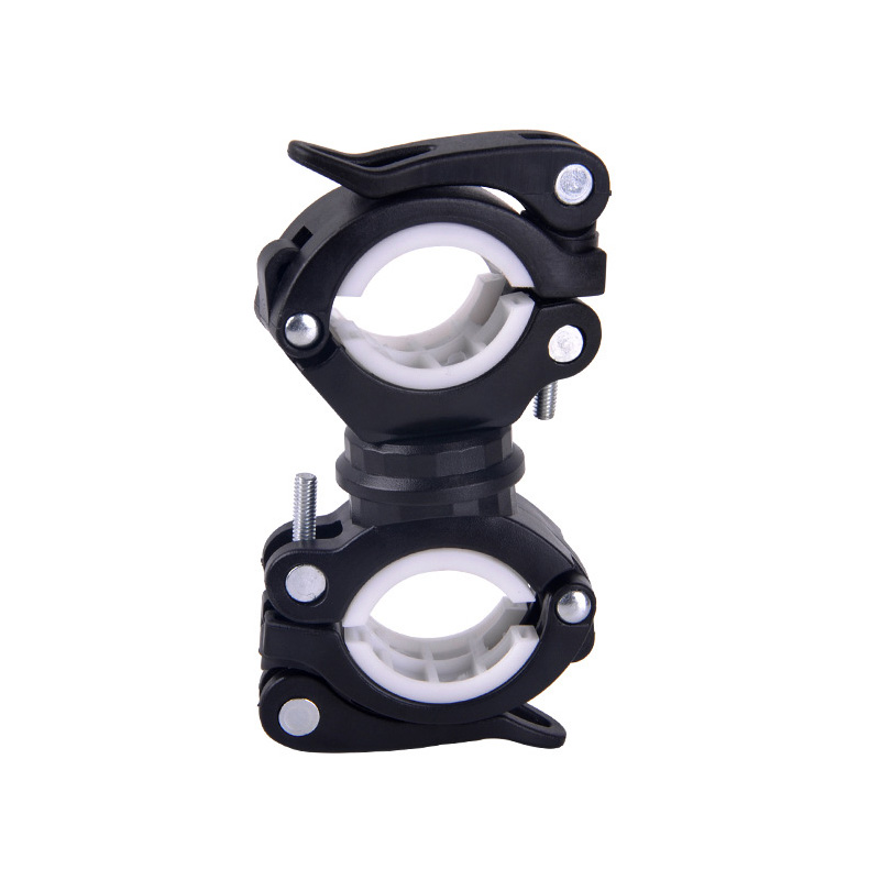 Bike Motorcycle Headlights Lamp Holder 360 Rotatable Bicycle Flashlight Holder Quick Release Cyclin 7