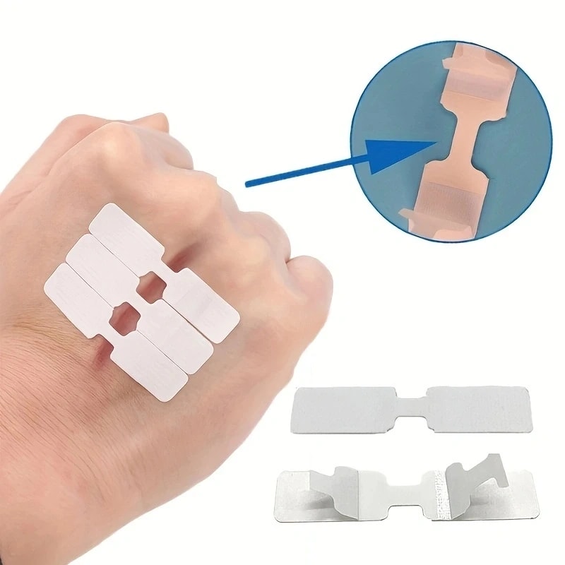Disposable First Aid Outdoor Wound Band Aid Adhesive Suture Patch Quick Emergency Patch 2