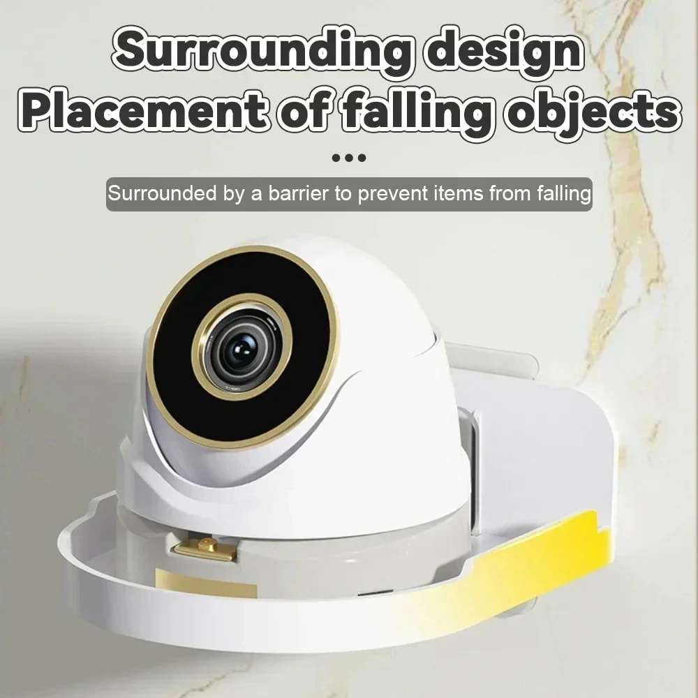 Traceless WallMounted Camera Stand PunchFree Security Surveillance Bracket SelfAdhesive Drillfree F 4