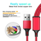 Fast Charging USB Cable Multi Port Micro USB Type C Cord For IPhone Samsung Xiaomi Universal Charge 1