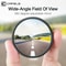 Wide Angle Car Round Convex Mirrors HD Blind Spot Rearview Mirror Adjustable With Screw Sucker 0