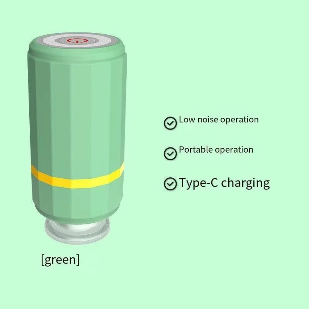 Quick Vacuum Air Pump for Mini Storage Bags, Handheld Electric Pump