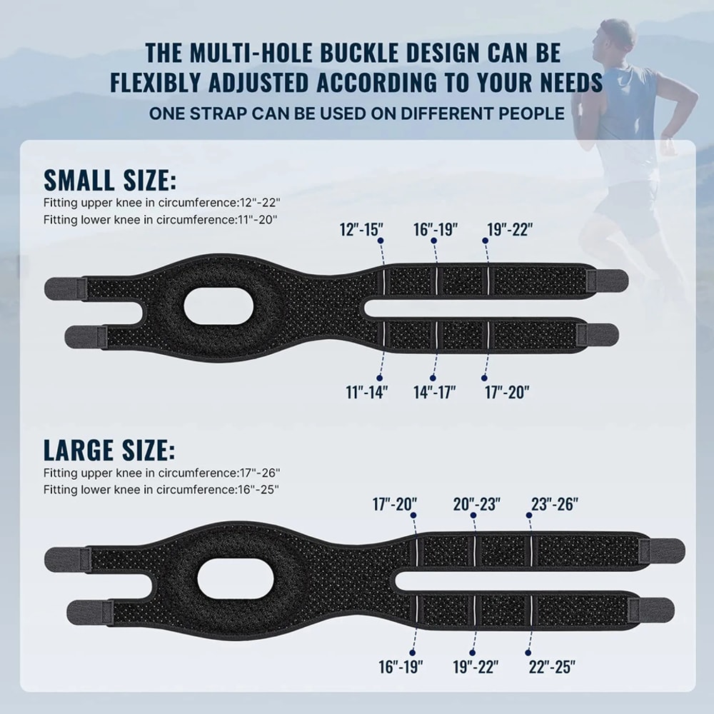 Knee Compression Sleeve Patella Knee Brace For Arthritis Pain And Workout Support 2